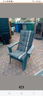 4 lounge stoelen met kussens, Tuin en Terras, Tuinsets en Loungesets, Kunststof, Gebruikt, Stoel, Ophalen