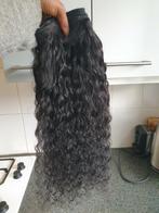 100%Real Echt haar weft weave human hair bundle extensions, Ophalen of Verzenden, Nieuw, Pruik of Haarverlenging