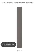 Gratis 1 deur IKEA PAX Forsand deur 50x229 cm - donkergrijs, Ophalen, Overige materialen, Minder dan 50 cm, 200 cm of meer