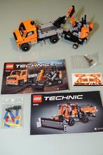 Lego Technic 42060 Roadwork Crew compleet (2 in 1 set), Ophalen of Verzenden, Zo goed als nieuw, Complete set, Lego
