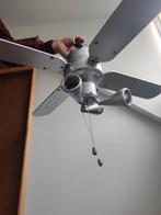Plafond ventilator met hanglamp, Ophalen, Zo goed als nieuw, Minder dan 50 cm
