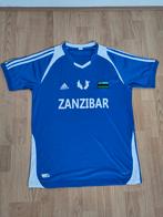 Voetbalshirt Zanzibar, Kleding | Heren, T-shirts, Maat 52/54 (L), Blauw, Ophalen of Verzenden, Zo goed als nieuw