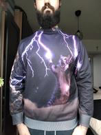 trui Scruffy Swanks met print medium [M], Paars, Scruffy swanks, Gedragen, Verzenden