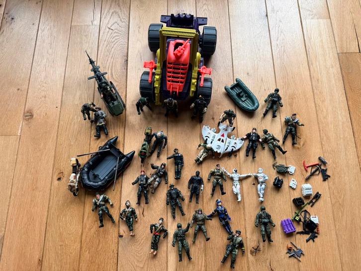 Bewegelijke Mini action figuren., Kinderen en Baby's, Speelgoed | Overig, Gebruikt, Jongen of Meisje, Ophalen