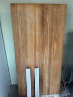 Eikenhouten eettafel, Ophalen, Gebruikt, Eikenhout, 50 tot 100 cm