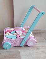 Little Dutch loopwagen met blokken, Kinderen en Baby's, Speelgoed | Houten speelgoed, Ophalen, Gebruikt