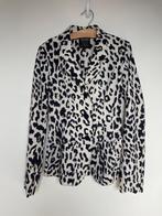 Irie Wash travelstof blazer panterprint wit zwart XS, Irie Wash, Wit, BOUTIQUE@irieparis.com, Zo goed als nieuw