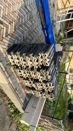 Friese gegolfde dakpannen, Ophalen, Gebruikt, Steen of Klei, 15 m² of meer