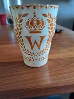 Beker Wilhelmina 1898-1938, Ophalen, Servies