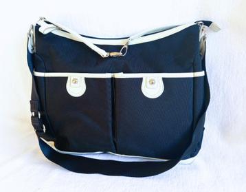 Luiertas - Oioi Pocket Hobo - zwart cremewit - beschikbaar voor biedingen