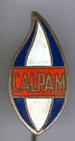 CALPAM email op zilverkleurig brandst0f ( M_021 ), Verzenden, Nieuw, Transport, Speldje of Pin