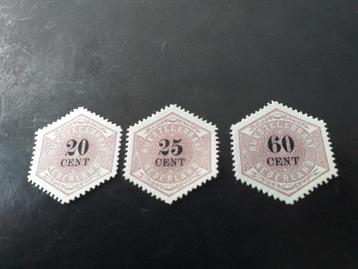 3 Telegram zegels Albumvullers ! beschikbaar voor biedingen