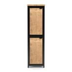 opbergkast 2deuren mango blank /metaal 50 breed nu actie, Huis en Inrichting, Kasten | Ladekasten, Verzenden, Opbergkast massiefmango deuren metaal frame zwart nu actie
