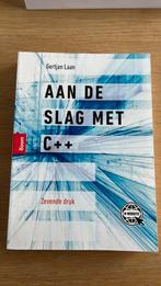 Aan de Slag met C++ (7e druk) - Gertjan Laan, Boeken, Ophalen of Verzenden, Zo goed als nieuw, Programmeertaal of Theorie