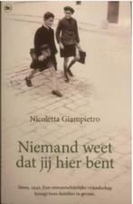 Niemand weet dat jij hier bent, Tweede Wereldoorlog, Nicoletta Giampietro, Ophalen of Verzenden, Zo goed als nieuw