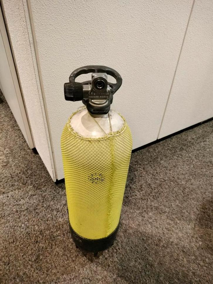 10L Duikfles (2000L lucht) / Zie omschrijving!, Watersport en Boten, Duiken, Gebruikt, Duikfles, Ophalen of Verzenden