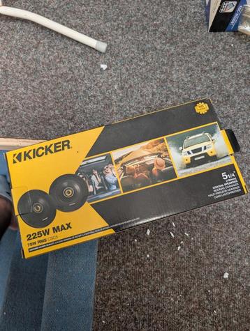 Kicker speakers 130mm 4 ohm beschikbaar voor biedingen