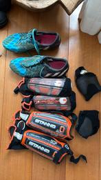 Adidas voetbalschoenen, scheenbeschermers, enkelbescherming, Gebruikt, Schoenen, Maat M, Ophalen of Verzenden