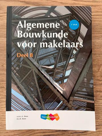 Algemene bouwkunde voor makelaars Deel B 5e druk beschikbaar voor biedingen