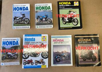 Werkplaatshandboeken HONDA (Haynes, Clymer en origineel) beschikbaar voor biedingen