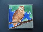 westraven  de uil tegel utrecht 10x10cm  als nieuw, Antiek en Kunst, Verzenden