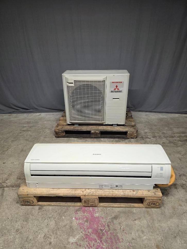 8 kW Mitsubishi Heavy wandairco warmtepomp SRK80ZR-S, Witgoed en Apparatuur, Airco's, Refurbished, Wandairco, 100 m³ of groter