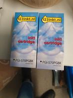 Tekoop inkt cartridge 2x PGI-570PGBK VOOR 20,00, Tickets en Kaartjes