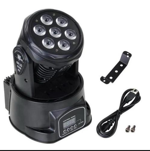 Led wash movingheads, Muziek en Instrumenten, Licht en Laser, Zo goed als nieuw, Licht, Geluidgestuurd, Kleur, Stroboscoopeffect