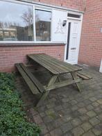 Gratis af te halen picknicktafel, Tuin en Terras, Ophalen, Gebruikt, Rechthoekig, Hout