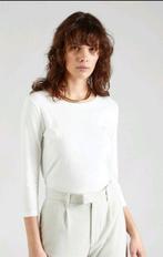 Max Mara: z.g.a.n. witte top 3/4 mouw maat S, Verzenden, Wit, Max Mara, Zo goed als nieuw