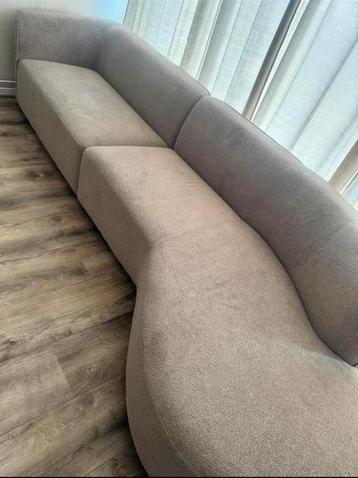 Bankstel taupe kleur