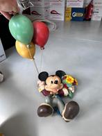 Houten hang Mickey, antiek!, Mickey Mouse, Zo goed als nieuw, Ophalen