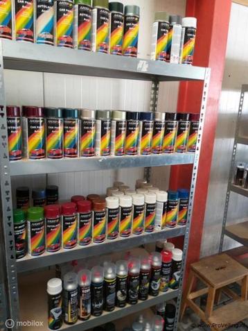 Online Veiling: Motip - Autolak - diverse kleuren - 400 m... beschikbaar voor biedingen