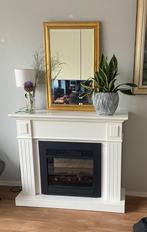 Sfeerhaard met verwarming, Huis en Inrichting, Haarden, Ophalen, Zo goed als nieuw, Vrijstaande haard, Elektrische haard