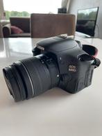 Canon EOS 600D incl. reserve battery, charger and camera bag, Audio, Tv en Foto, Fotocamera's Digitaal, Ophalen of Verzenden, Zo goed als nieuw