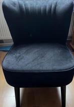 Velvet stoeltje zwart (nieuw), Huis en Inrichting, Ophalen, Zwart, Nieuw, Eén