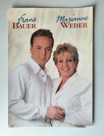 Gesigneerde Fotokaart Frans Bauer en Marianne Weber 21x15 cm, Ophalen, Zo goed als nieuw, Foto of Kaart, Gesigneerd