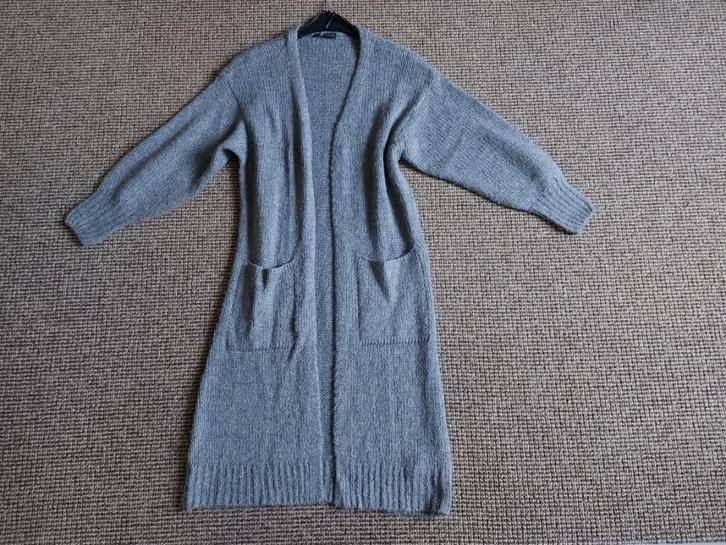 Grijs vest 40/42 bonprix, Kleding | Dames, Truien en Vesten, Gedragen, Maat 42/44 (L), Grijs, Verzenden