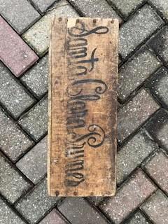 Originele vintage fruitkisten, Huis en Inrichting, Woonaccessoires | Kisten, Gebruikt, Minder dan 50 cm, Minder dan 50 cm, Minder dan 50 cm