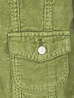 F1264 maat S=36 rib-fluweel jasje groen blazer colbert, Kleding | Dames, Jasjes, Kostuums en Pakken, Groen, Jasje, Ophalen of Verzenden