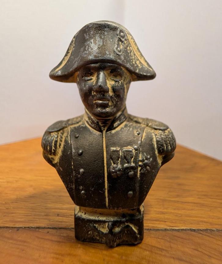 Antiek bronzen beeld Napoleon papiergewicht pressepapier, Antiek en Kunst, Antiek | Koper en Brons, Brons, Ophalen