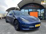 Tesla Model 3 Long Range AWD 75 kWh 82% SOH Trekhaak 910kg R, Auto's, Tesla, Automaat, 910 kg, Blauw, Stoelverwarming