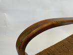Vintage stoel brutalist Erich Dieckmann stijl - 50's Design, Huis en Inrichting, Fauteuils, Gebruikt, Riet of Rotan, 50 tot 75 cm