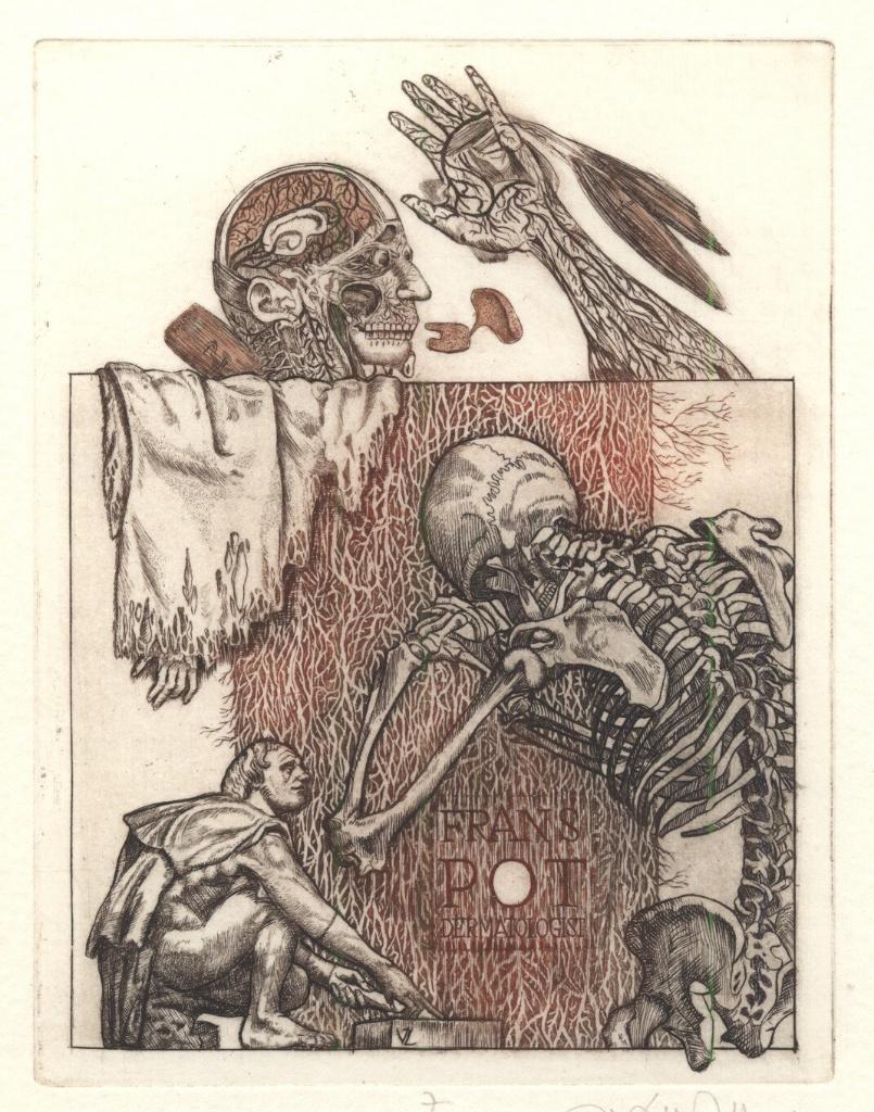 1420 Ex Libris Hongarije : Zoltán Vén, z.j., Antiek en Kunst, Kunst | Etsen en Gravures, Verzenden