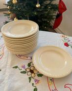 Recamier Dessertborden - Set van 12, Gebruikt, Ophalen of Verzenden, Bord(en), Effen