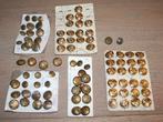Marine en post knopen messing vintage, Ophalen of Verzenden, Marine, Overige gebieden, Overige typen