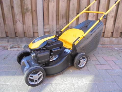 NETTE STIGA GRASMAAIER, Tuin en Terras, Grasmaaiers, Gebruikt, Benzine-grasmaaier, 40 t/m 49 cm, Cirkelmaaier, Opvangbak, Ophalen