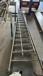Grote uitschuifbare aluminium ladder – ca. 4,5 meter, Ophalen, Gebruikt, Ladder, Opvouwbaar of Inschuifbaar