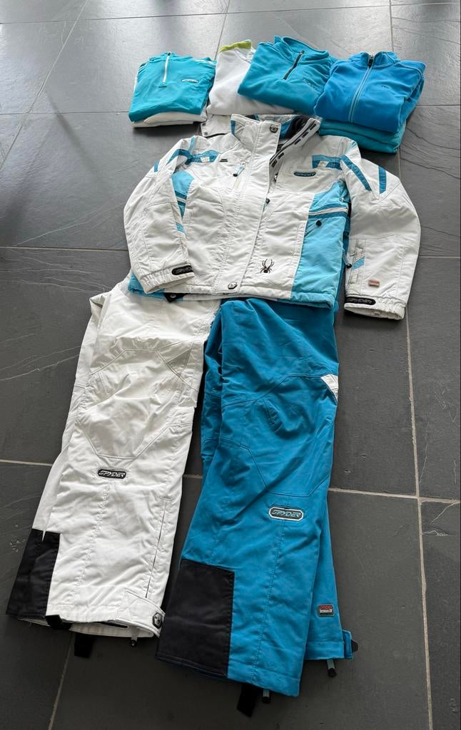 Complete Dames Ski Outfit Spyder Maat 38/40, Kleding | Dames, Ophalen of Verzenden, Zo goed als nieuw, Maat 38/40 (M), Pak