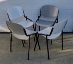 79 x Eromes schoolstoelen kantine stoelen horeca zaal bistro, Ophalen of Verzenden, Zo goed als nieuw, Blauw, Vijf, Zes of meer stoelen